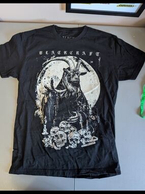 Black Craft Graphic T-shirt